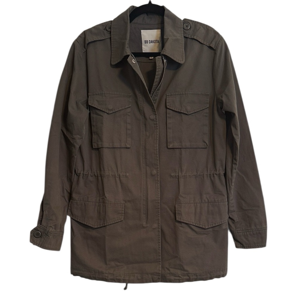 BB Dakota Army Green Anorak Jacket